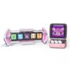 Ditoo Pink+Times Gate Pink - Cute Pixel Display Art Bluetooth Speaker and Gaming Digital Clock Desk Setup with APP Home Decor
