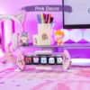 Ditoo Pink+Times Gate Pink - Cute Pixel Display Art Bluetooth Speaker and Gaming Digital Clock Desk Setup with APP Home Decor - Image 6