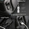 Kingsons Men Beam Backpack Solar Panel +USB Charging Anti-theft/Waterproof/ 15.6 inch Laptop Backpack Male - Image 6